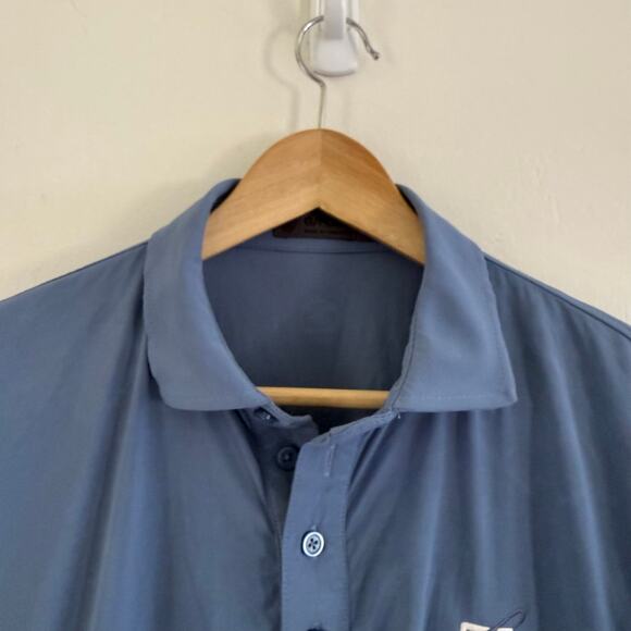 G/Fore Short Sleeve Polo Shirts Lot of 2 Men's Size‎ Medium Golf Performance - Picture 11 of 14